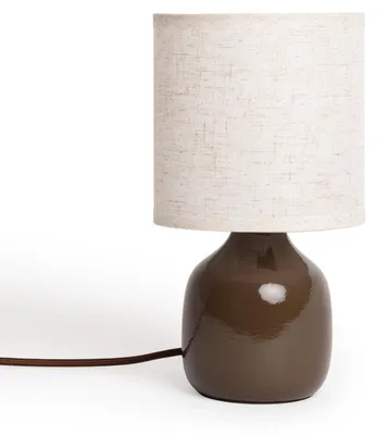 Produktbild von Tischlampe Keramik Cleo S Braun