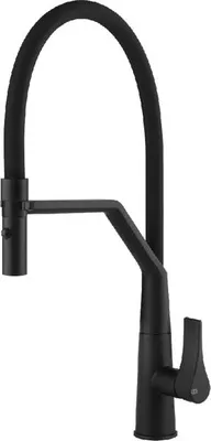 Immagine prodotto di Miscelatore monocomando Gessi Semi-pro Proton 17191 299 45,6 cm Nero opaco