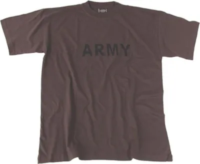 Produktbild von MFH T-Shirt mit Aufschrift Army, olive, 160g/m2