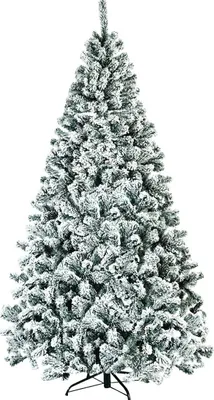 Immagine prodotto di Albero di Natale artificiale, 225 cm, innevato, supporto in metallo