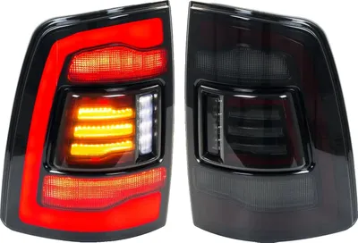 Obrázek produktu pro Zadní světla LED, napětí 12V, výkon 35W, svítivost 3400 lumenů, vodotěsnost IP67, kompatibilní s Dodge Ram 1500 2500 3500