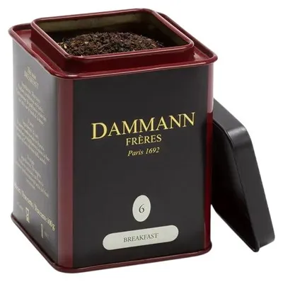 Produktbild von Dammann Frères Schwarztee - Breakfast (100 Gramm Dose, loser Tee)