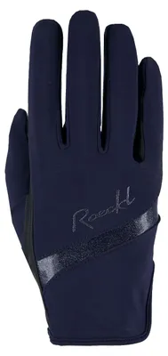 Immagine prodotto di Roeckl LORRAINE guanti da equitazione da donna blu navy, taglia:8