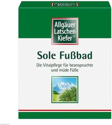 Produktbild von Allgäuer Latschenk. Sole Fußbad 10X10 g