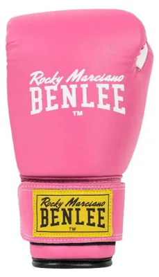 Image de Gants de boxe junior en similicuir RODNEY JUNIOR Pink/White 04 oz BENLEE