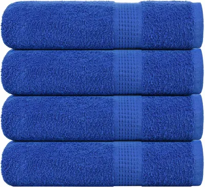 Produktbild von Handtücher FROGN 4 Stk. Blau 50x100 cm 360 g/m²