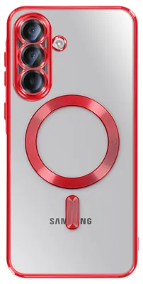 Produktbild von Avizar, MagSafe Hülle mit Chromrand für Samsung Galaxy A37, Rot