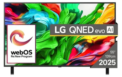 Produktbild von LG QNED AI 55QNED85A3C Fernseher 139 7 cm (55 ) 4K Ultra HD Smart-TV WLAN Schwarz