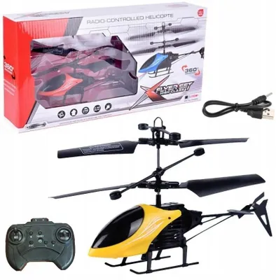 Produktbild von Ferngesteuerter RC-Helikopter LED USB, 4 Farben, Fernsteuerung, Akku Pozostałe