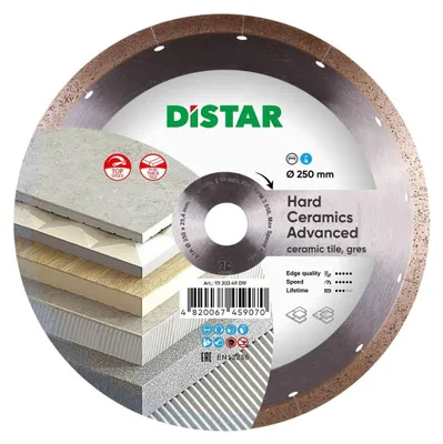 Produktbild von DISTAR HARTKERAMIK ADVANCED DIAMOND KLINGE 250 x 1,5 x 10 x 25,4