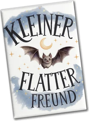 Produktbild von Kleiner Flatterfreund Fledermaus Souvenir Souvenir Magnet