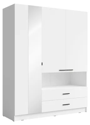 Image de raumhirsch ARMOIRE Blanche 158/201/55