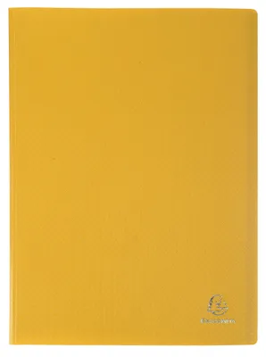 Obrázok produktu pre Exacompta 85109E Zakladač A4 polypropylén žltý 24x32 cm 100 puzdier