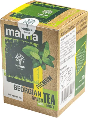 Produktbild von Grüner Tee mit Minze 70 gr Tee aus Georgien