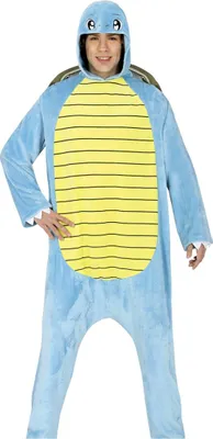 Produktbild von Anime Schildkröten Kostüm mit Schildkrötenpanzer als Faschingskostüm One Size Onesie Größe: 52-54 One Size