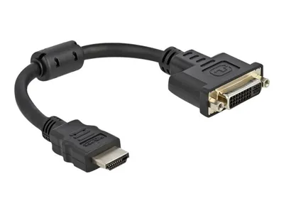 Immagine prodotto di DELOCK HDMI Adapter St > DVI 24+5 Bu 4K 30Hz 0,20m