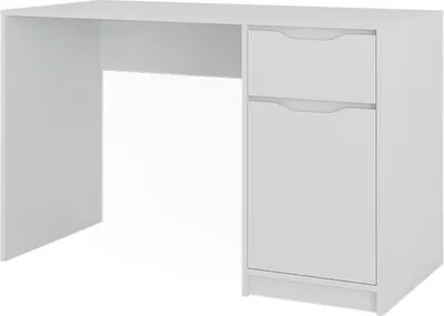 Produktbild von Schreibtisch Vicco Ruben Weiß 120 x 55 cm mit Schublade, Model 49262