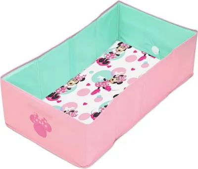 Productafbeelding van DISNEY BABY - MINNIE, Foldable Baby Bathtub - Portable - Waterproof Lining - Easy to Clean - Easy Drain