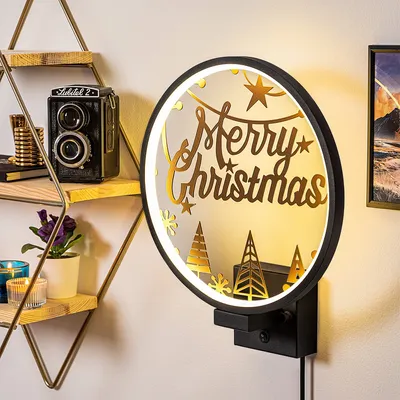 Immagine prodotto di Opviq, XMAS20- XMAS20SHD, nero, rame, applique, 10 x 10 x 4 cm, 100% metallo