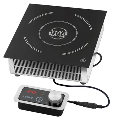 Productafbeelding van Saro inbouw inductiekookplaat LOLA met 9 warmtestanden en touchscreenbediening