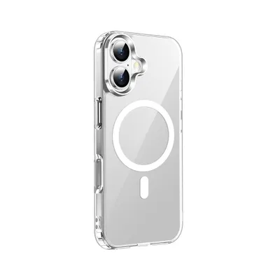 Produktbild von Handyhülle Schutzhülle für Apple iPhone 17 Hülle kompatibel mit MagSafe Transparent Silikon Case