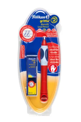 Produktbild von Pelikan 928184, Rot, Kunststoff, HB, Rund, 1 Stück(e)