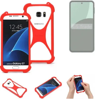 Produktbild von K-S-Trade Handy-Hülle kompatibel mit Sharp Aquos Sense9 Schutz-Hülle Bumper Silikon Schutz Hülle Cover Case Silikoncase Silikonbumper TPU Softcase