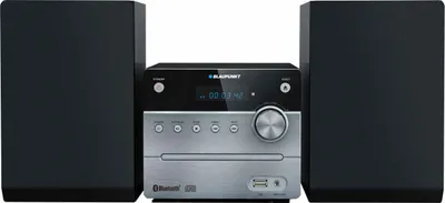 Produktbild von Blaupunkt MS12BT, Heim-Audio-Mikrosystem, Schwarz, 5 W, FM, PLL, LED, 3,5 mm