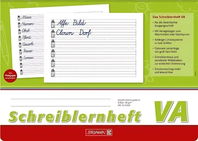 Produktbild von BRUNNEN Schreiblernheft VA-Schrift 1044005