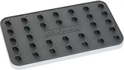 A product shot of a mobile ironing board rest.