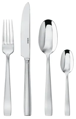 Zdjęcie produktu dla Sambonet Flat Edelstahl 18/10 Besteck 24tlg.Vh. S0015-S00013-62512-81