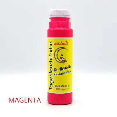 Produktbild von Weinrot Tagesleuchtfarbe 250ml Neon Schwarzlichtfarbe UV Farbe Neonfarbe Leuchtfarbe