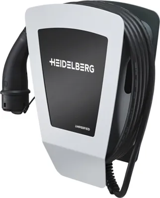 Produktbild von HEIDELBERG 00.779.2770, Schwarz, Grau, Wand, LCD, Schwarz, Deutschland, Typ 2