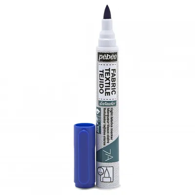 Produktbild von Pebeo Setacolor Light Fabrics Marker 7A, Blau