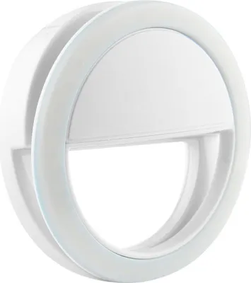 Produktbild von Selfie-Licht / Ring mit Lichtmodi - Weiß