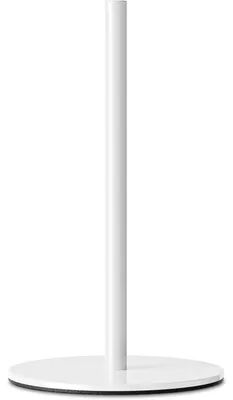 Image de Porte-rouleaux de cuisine autoportant en acier inoxydable, blanc, avec base lestée