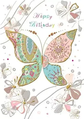 Produktbild von Karte B6 + Umschlag „Geburtstag Schmetterling“ – Turnowsky