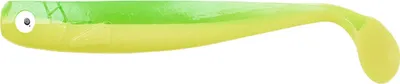 A single fishing lure on a white background.