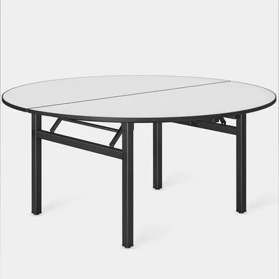 Produktbild von WILLIAM | Bankettisch | Ø:H 150 x 76 cm | Weiß | Rund | Banketttisch Rund, Bankett Klapptisch