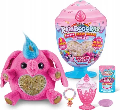 Produktbild von RainBoCorns, Talkin' Jelly Shake Surprise, Collectible Plush Toy, 3+ years