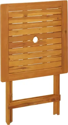Produktbild von vidaXL Klappbarer Gartentisch 60x60x75 cm Massivholz Akazie
