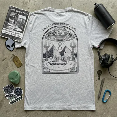 Produktbild von T-Shirt "Ghettoblaster Alien Ramp" in Silber