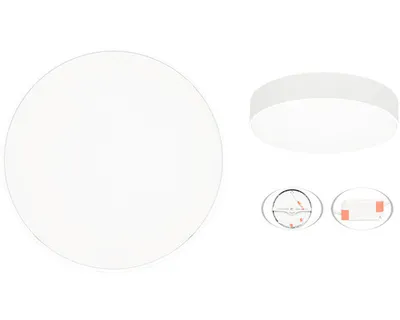 Productafbeelding van LED plafondlamp Tera, 48 W, 3920 lm, 4100 K, wit