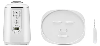 Produktbild von Gesichtsmaskenhersteller, intelligente Sprachführung, automatische Reinigung, WEISS