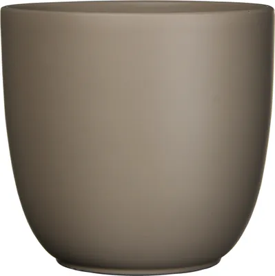 Produktbild von Mica Decorations Tusca Blumentopf - H25 x Ø28 cm - Matt - Taupe