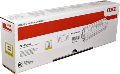 Produktbild von OKI 46443101, 10000 Seiten, Gelb, 1 Stück(e)