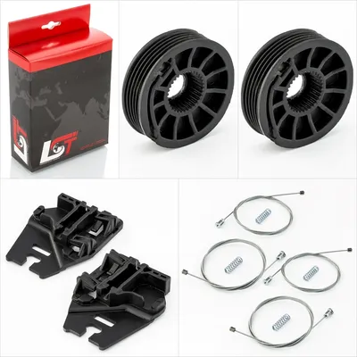 Produktbild von Fensterheber Reparatursatz Hinten Links + Rechts Für Bmw X5 E53