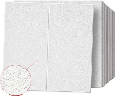 Obrázek produktu pro Sada 5ks - 3D Tapeta na zeď, Samolepící tapeta, 3D Tapety na zeď, Samolepky na zeď, Tetování na zeď (35x35cm) - FORMWALL Bílá