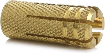 Produktbild von 2x Messingdübel Ø15x39mm Anker, Dübel, Spreizdübel, Innengewindeanker, M12
