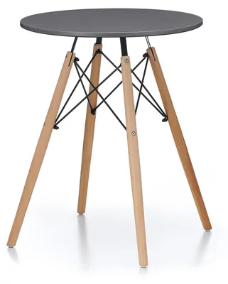Imagen del producto de Mesa de comedor Aga 60 cm Gris